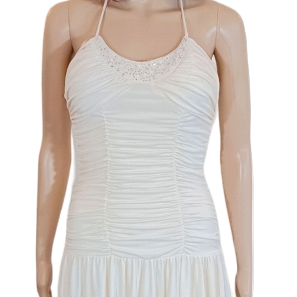 BCBG Ruched Dress Size Small - Picture 8 of 10